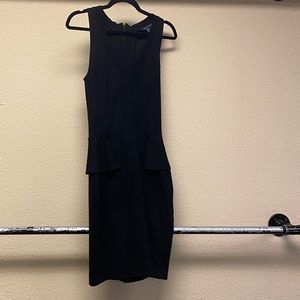 Black French connection work dress